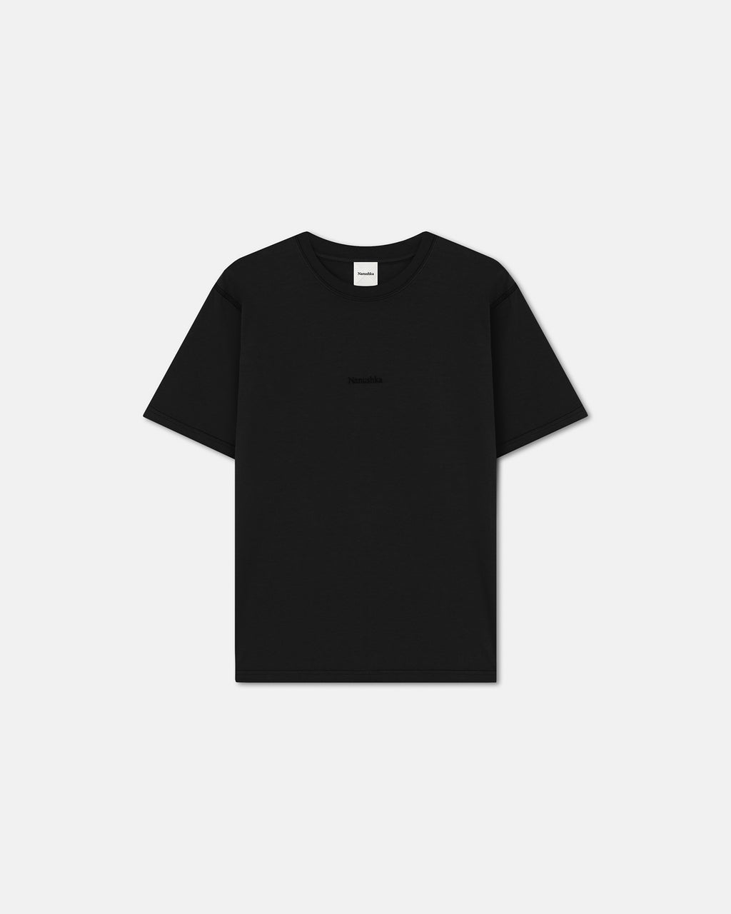 Reece - Embroidered T-shirt - Black