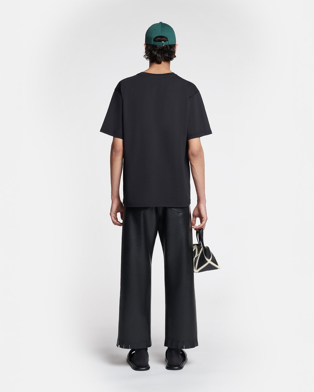 Reece - Embroidered T-shirt - Black