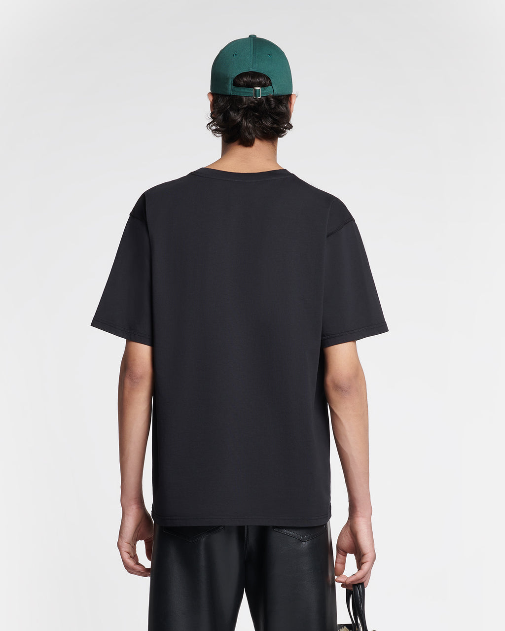 Reece - Embroidered T-shirt - Black