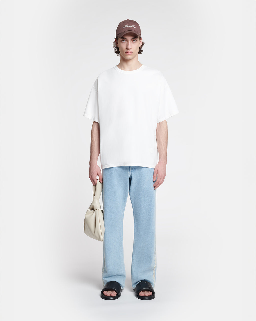 Wren - Embroidered T-shirt - Off White