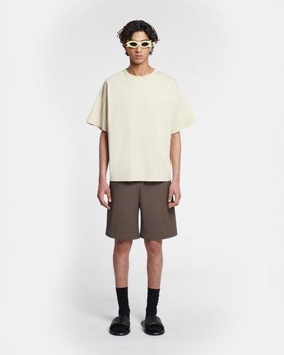 Wren - Embroidered Cotton-Jersey T-Shirt - Shell