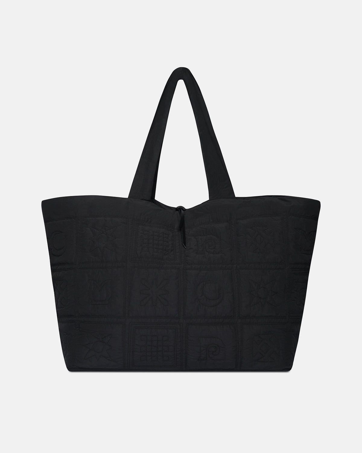 Symbol Quilted tote bag