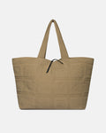 Symbol - Quilted Tech-Poplin Tote - Muted Khaki