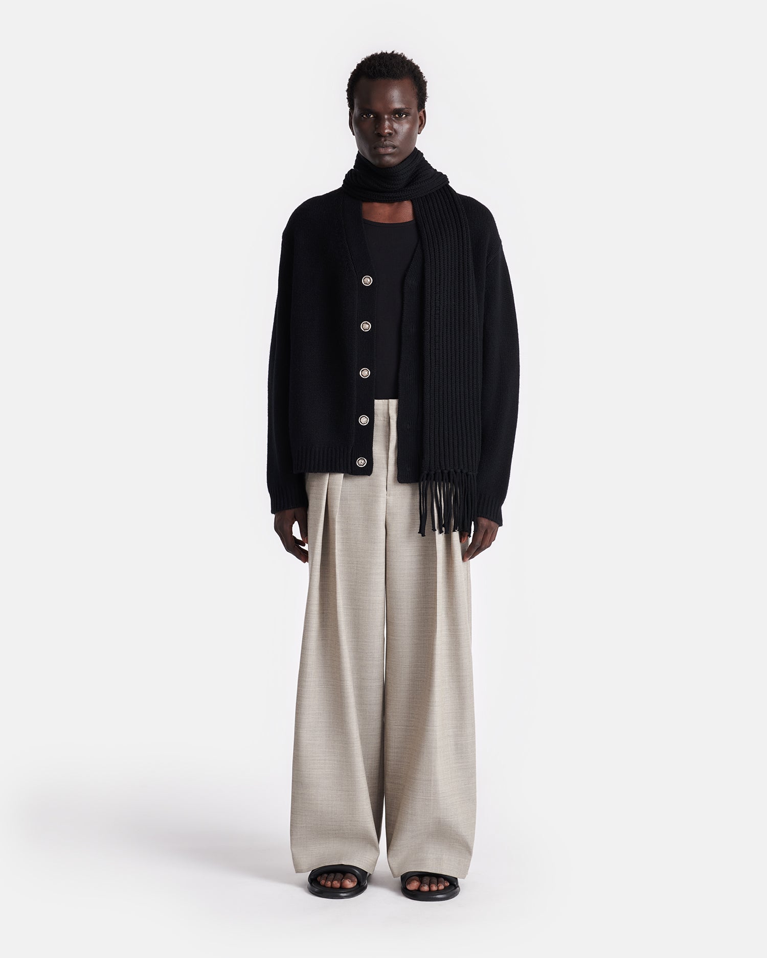 Braye - Cashmere-Blend Cardigan - Black – Nanushka