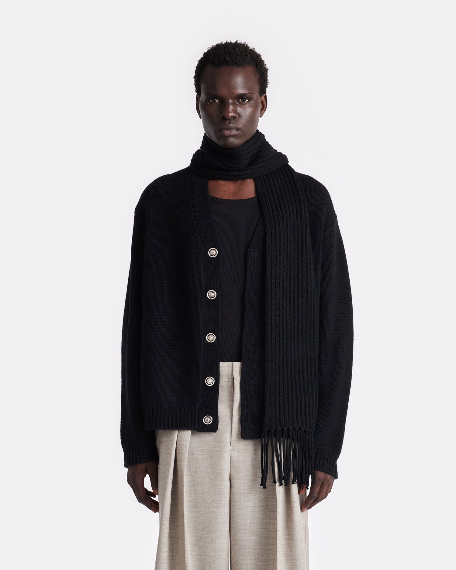 Braye - Cashmere-Blend Cardigan - Black – Nanushka