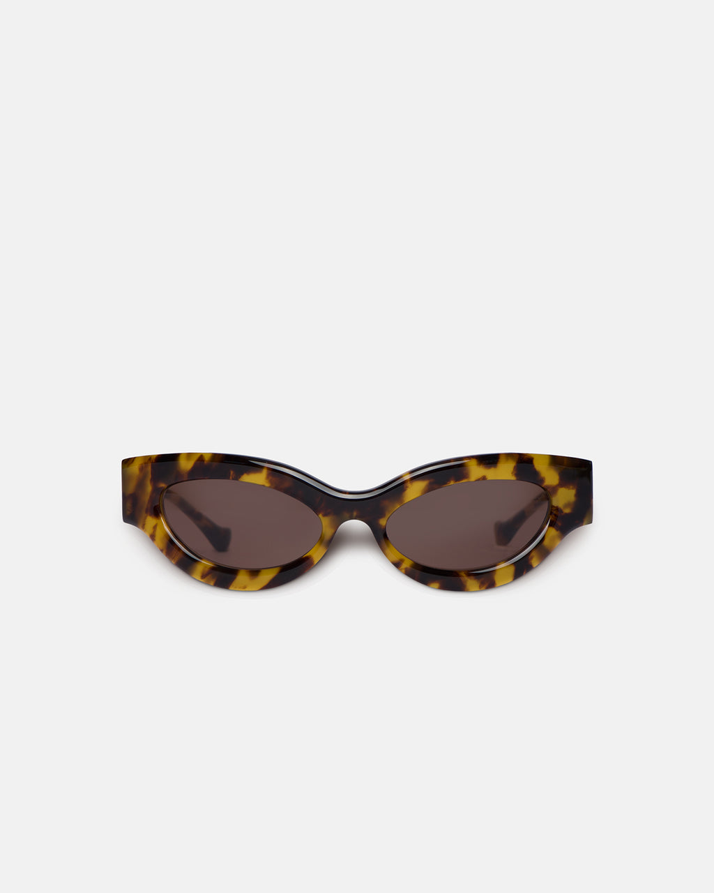 Trysta - Bioplastic sunglasses - Dark Amber