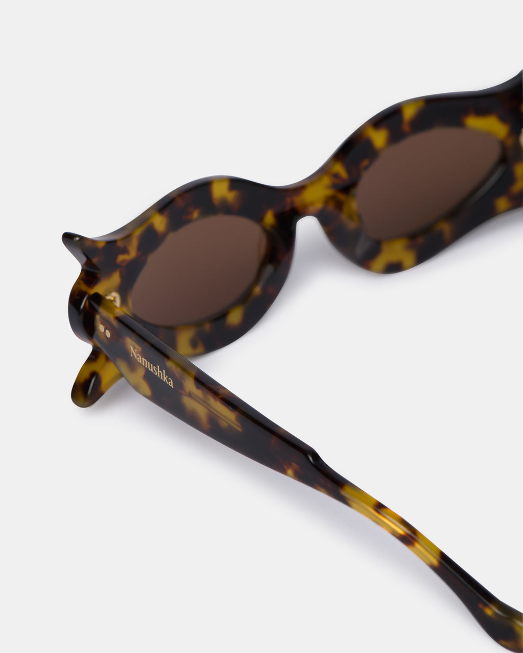 Tully - Bioplastic sunglasses - Dark Amber