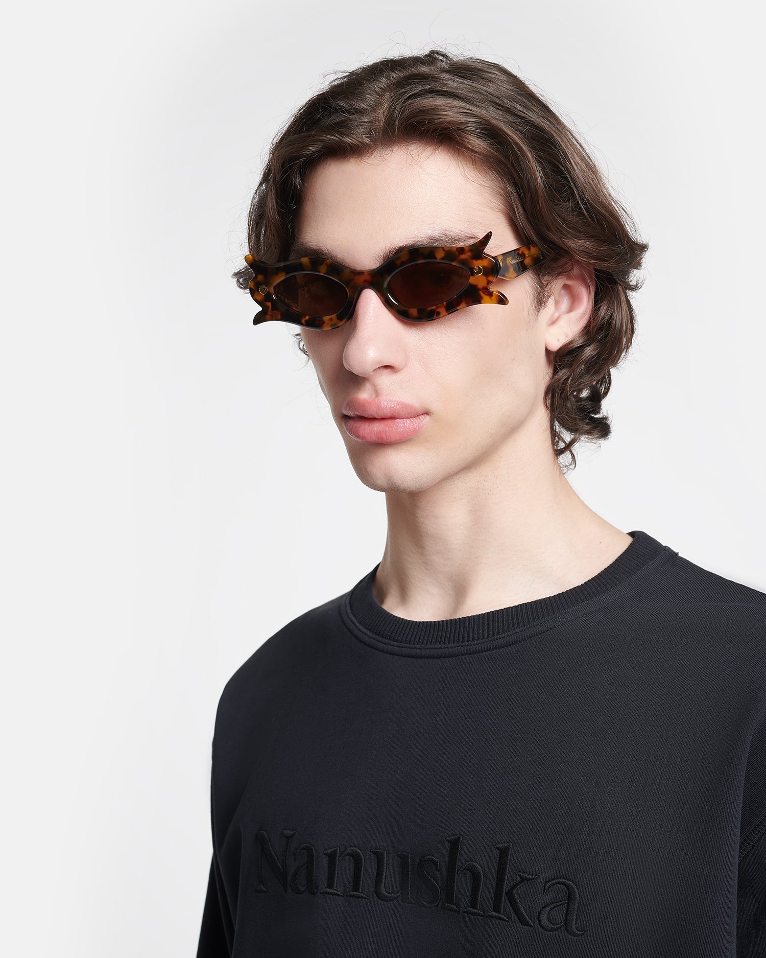 Tully - Bioplastic sunglasses - Dark Amber