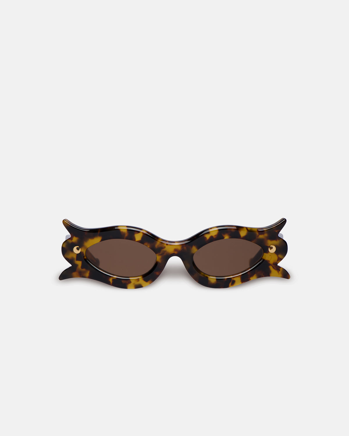 Tully Bioplastic sunglasses Dark Amber