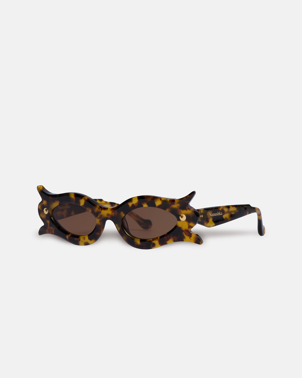 Tully - Bioplastic sunglasses - Dark Amber