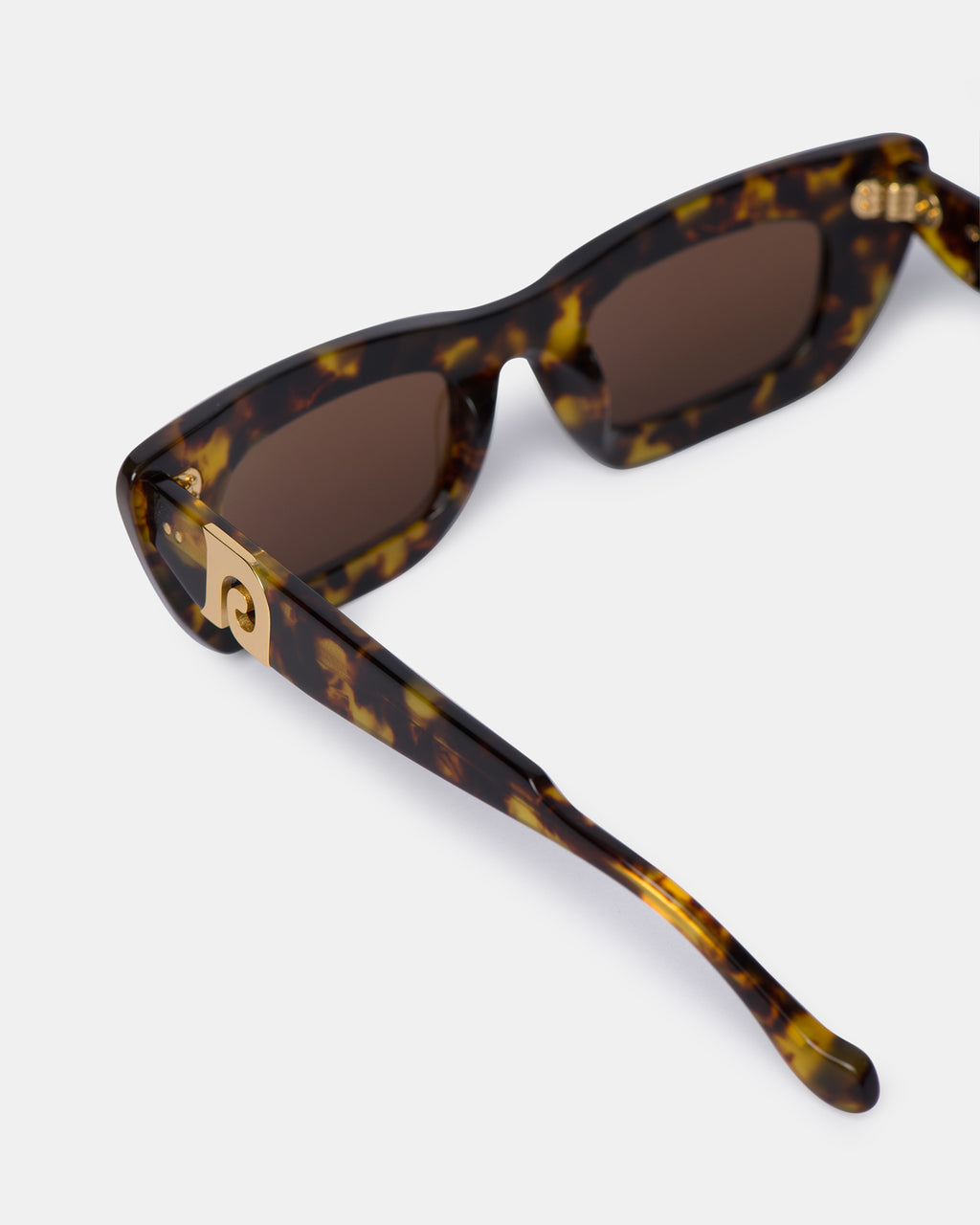 Londyn - Bioplastic sunglasses - Dark Amber
