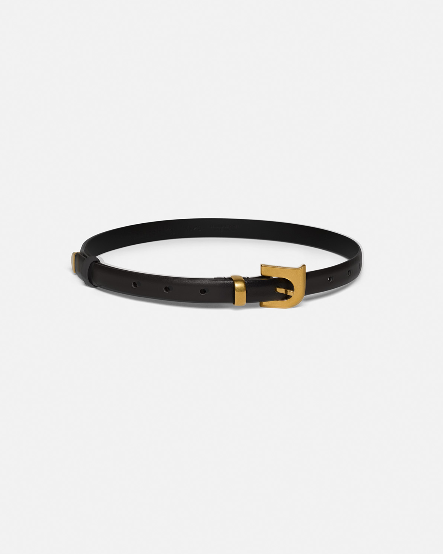 Darbie - N' Monogram Belt - Black