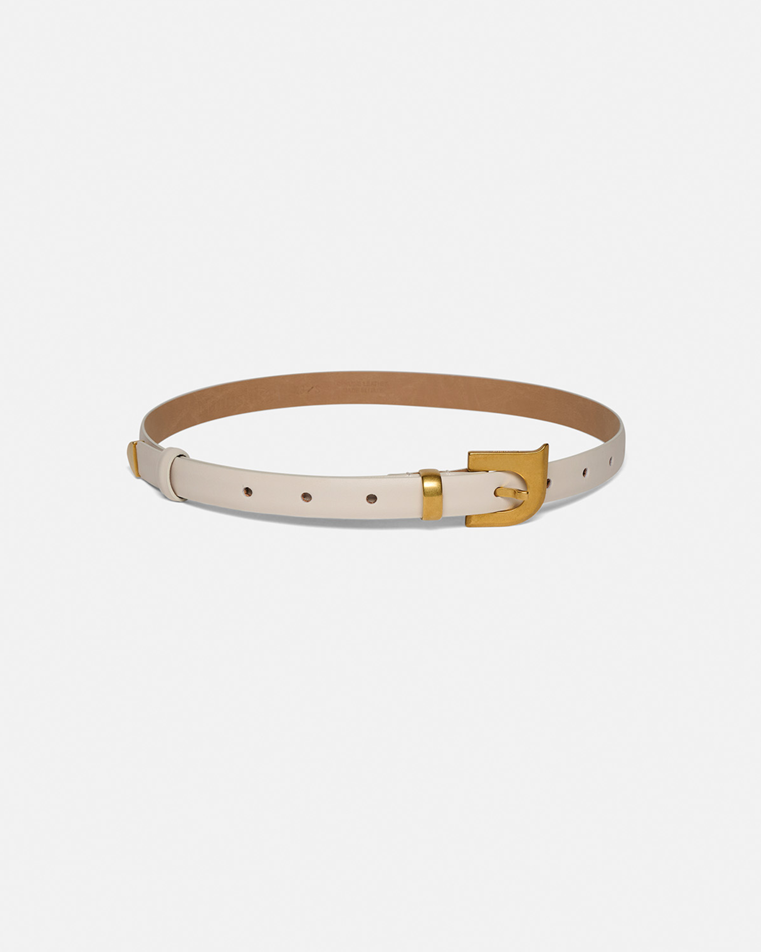Darbie - N' Monogram Belt - Off White
