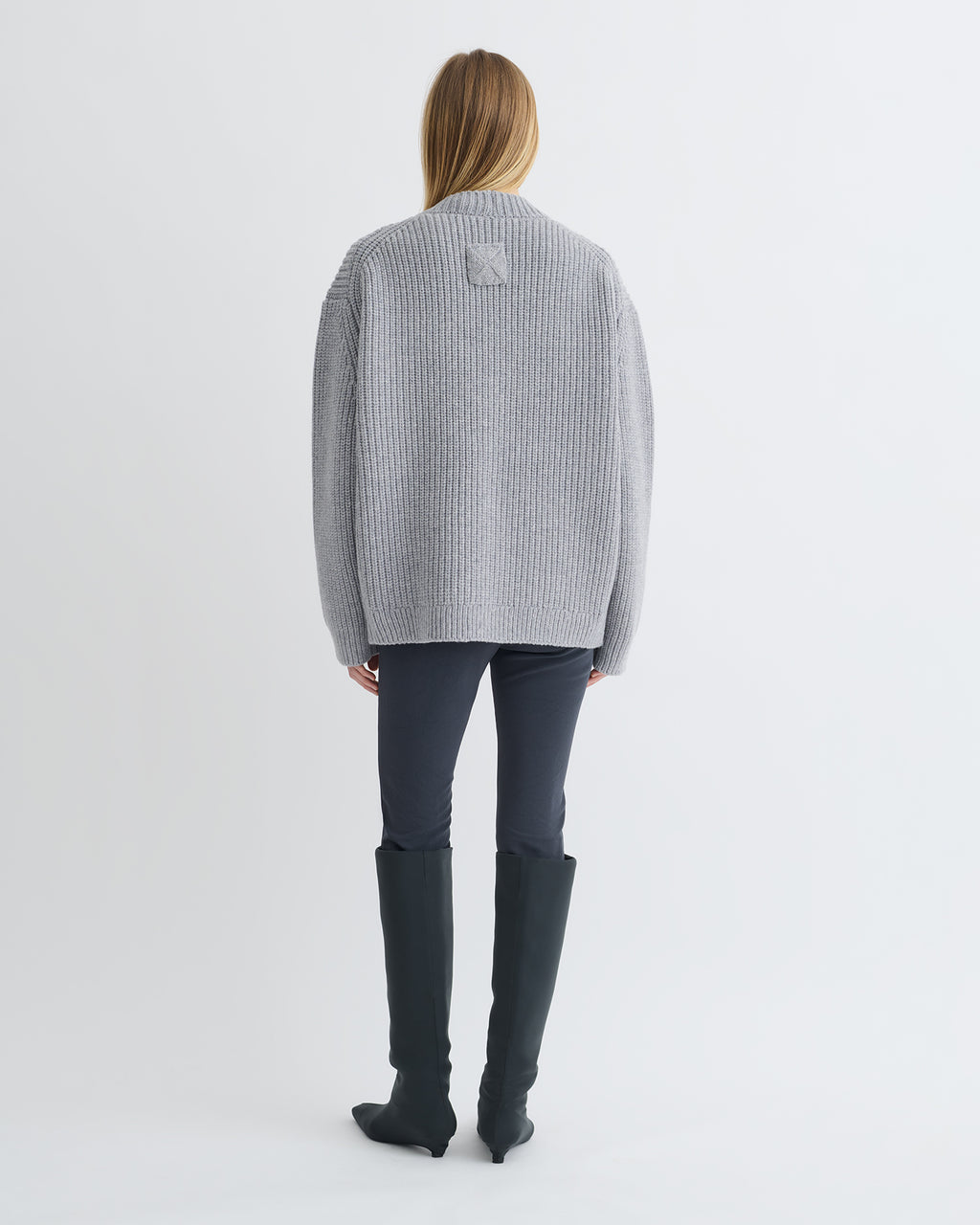 Varten - Merino and Cashmere-Blend Cardigan - Light Grey