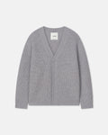 Varten - Merino and Cashmere-Blend Cardigan - Light Grey