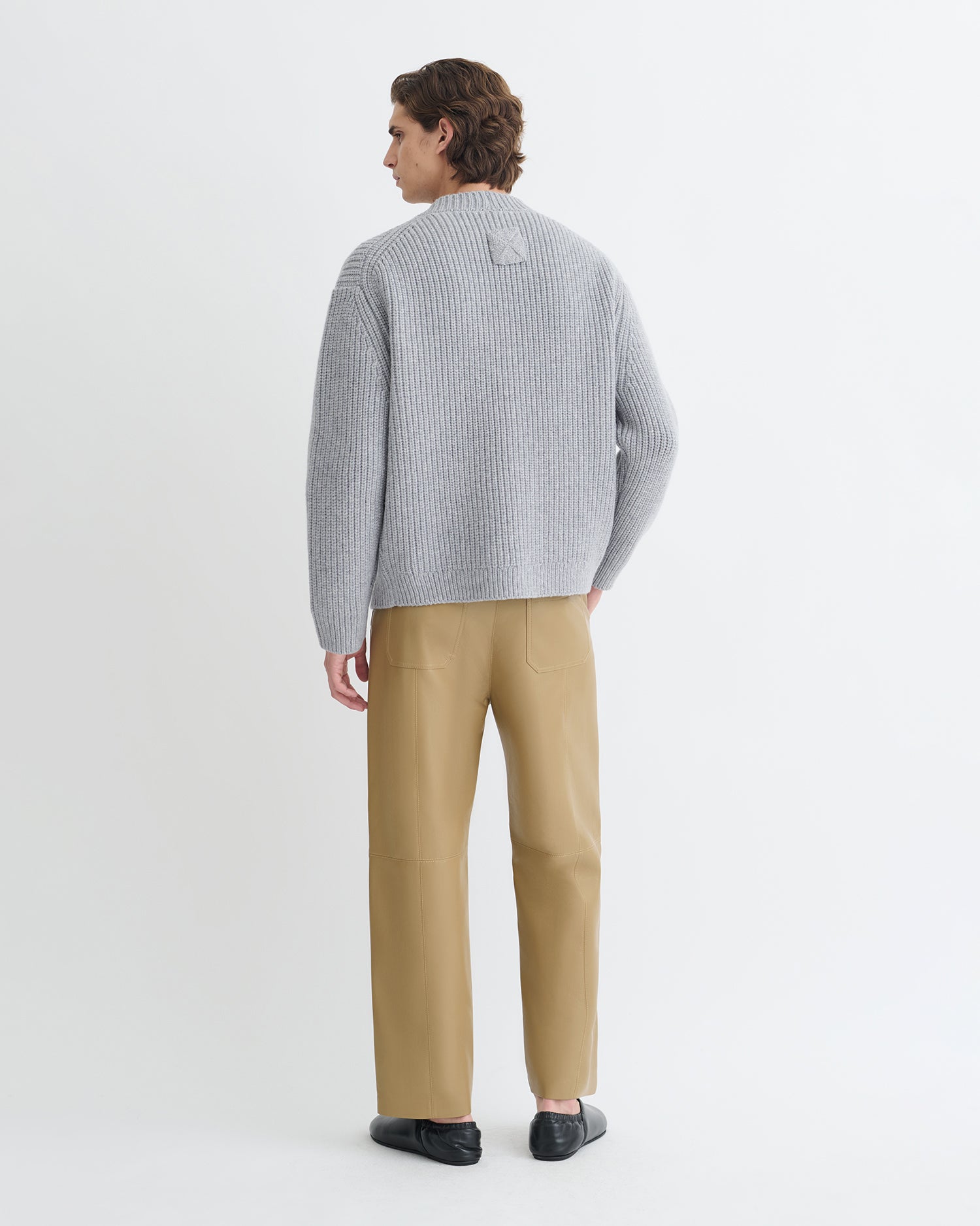 Varten - Merino and Cashmere-Blend Cardigan - Light Grey