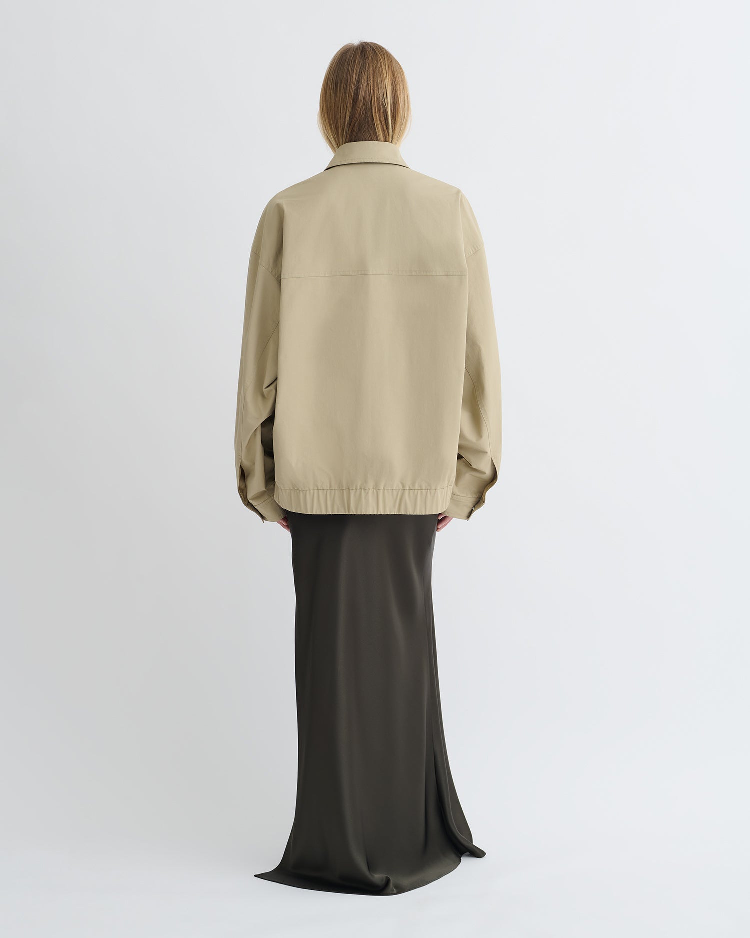 Zubin - Tech Twill Jacket - Pebble