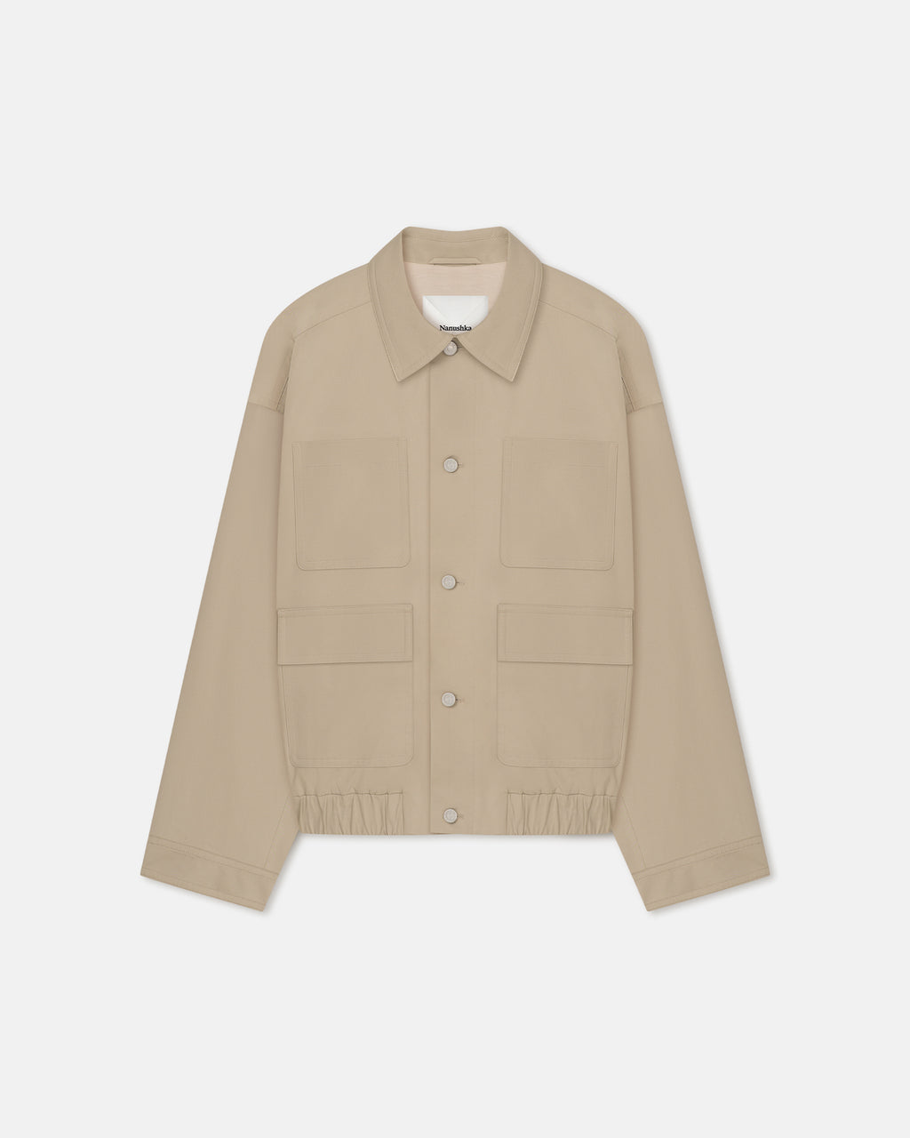 Zubin - Tech Twill Jacket - Pebble