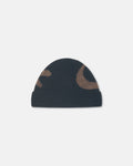 Madis - Brushed alpaca beanie - Black/Brown