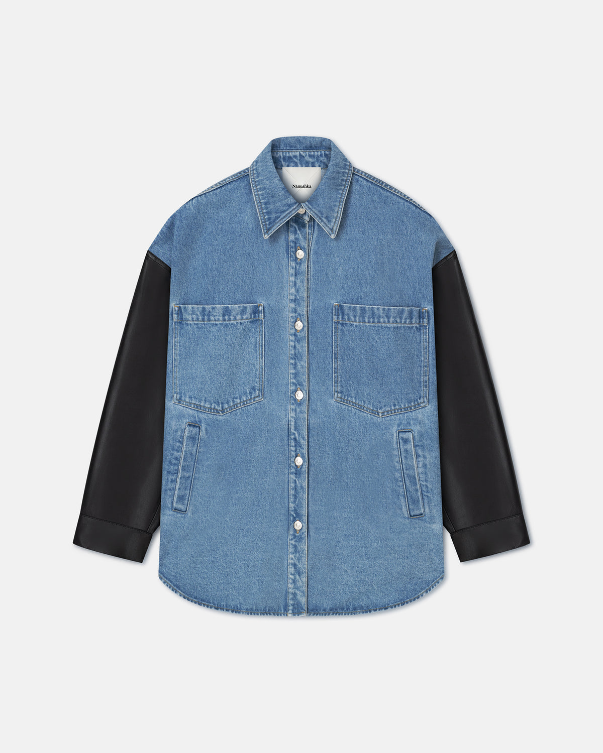 Zinnie Shirt Mid Blue