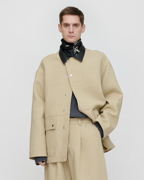 Melesio - Jacket - Sand – Nanushka