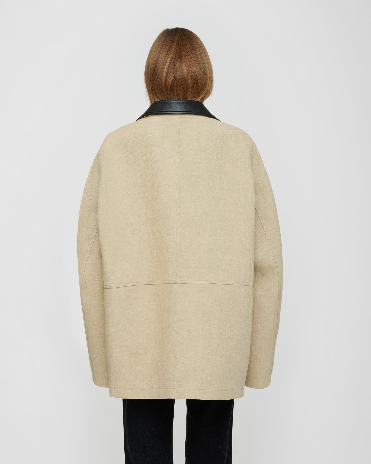 Melesio - Bonded Linen Jacket - Sand