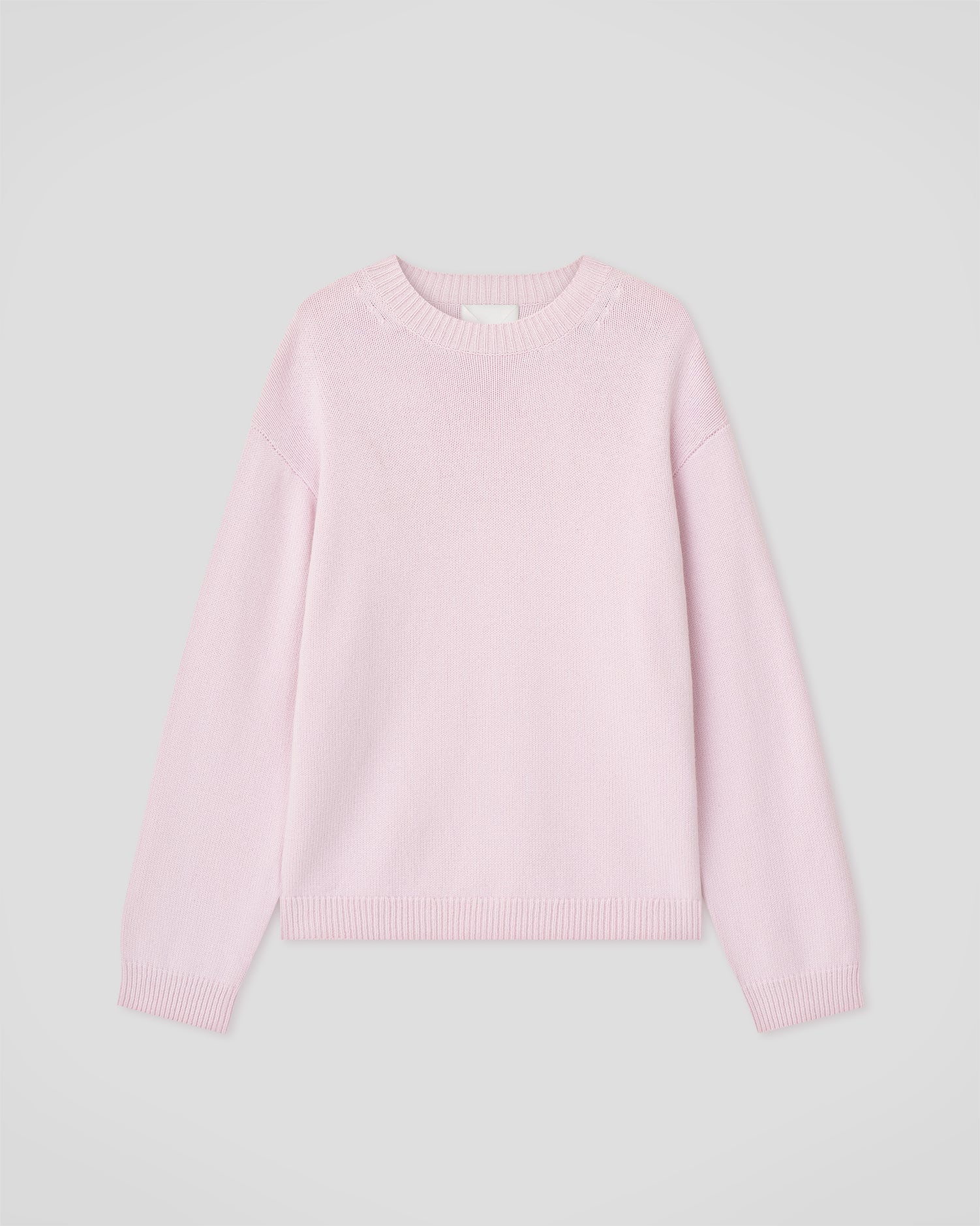 Renea - Wool Cotton Blend Sweater - Pink