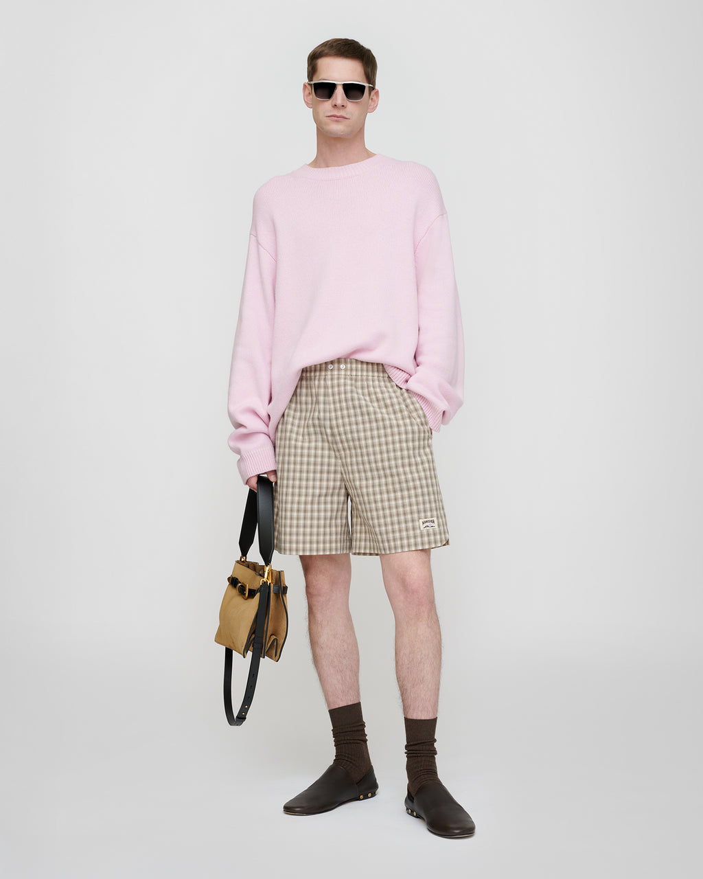 Renea - Wool Cotton Blend Sweater - Pink