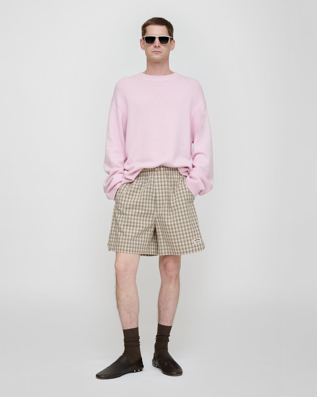 Renea - Wool Cotton Blend Sweater - Pink