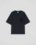 Wren Origami - Crochet T-shirt - Black