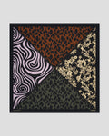 Miani - Printed Silk Scarf - Tropical Blossom