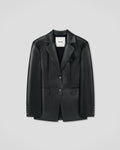Hathi - Okobor™ Alt-Leather Blazer - Black