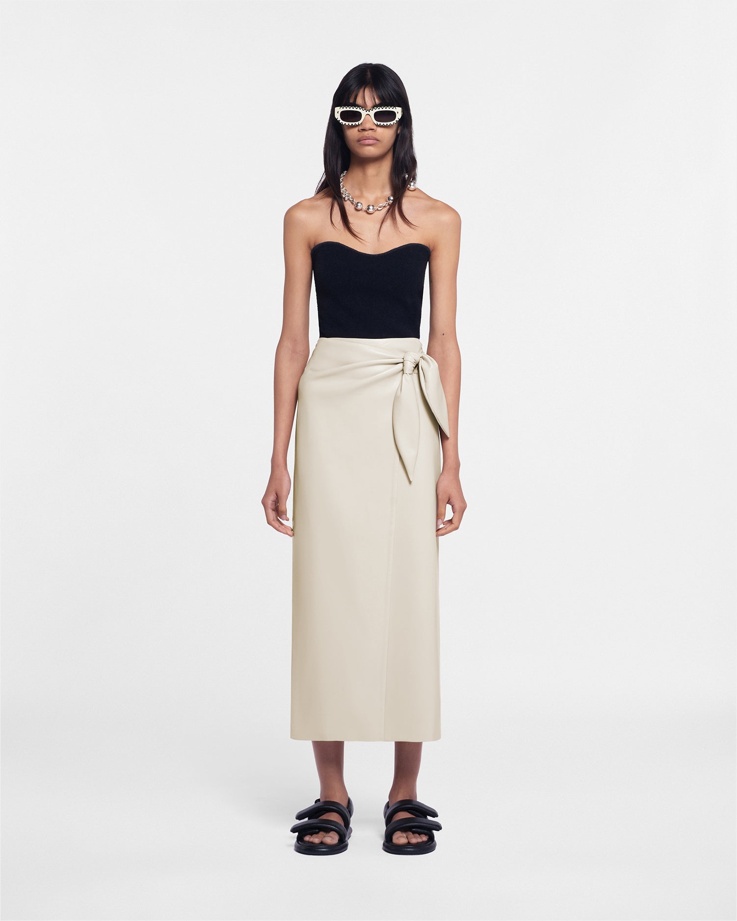 Amas Sarong skirt Creme