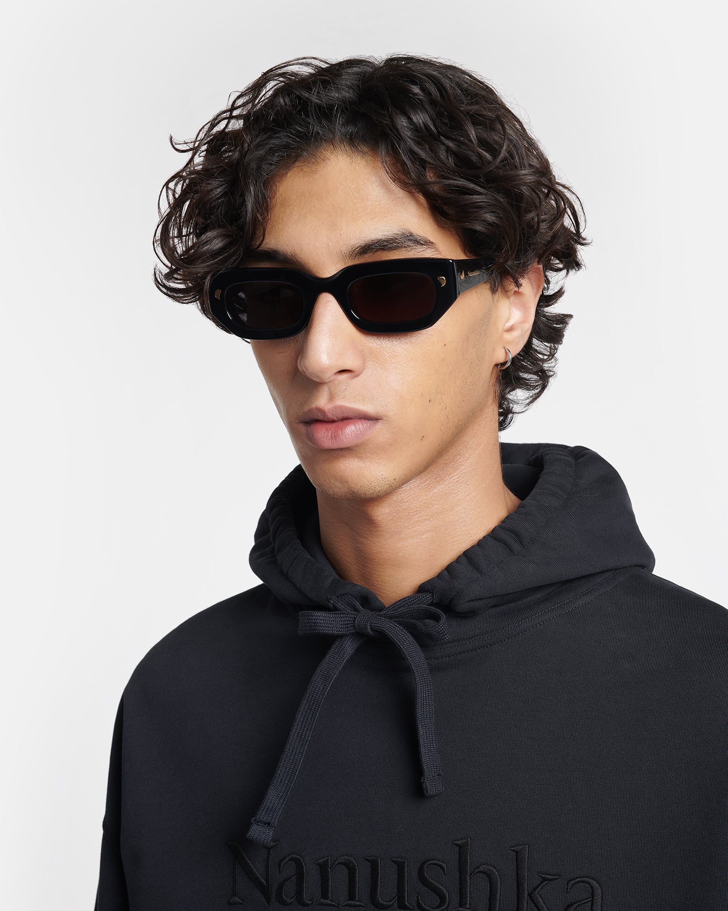 Kadee - Bio-Plastic D-Frame Sunglasses - Black