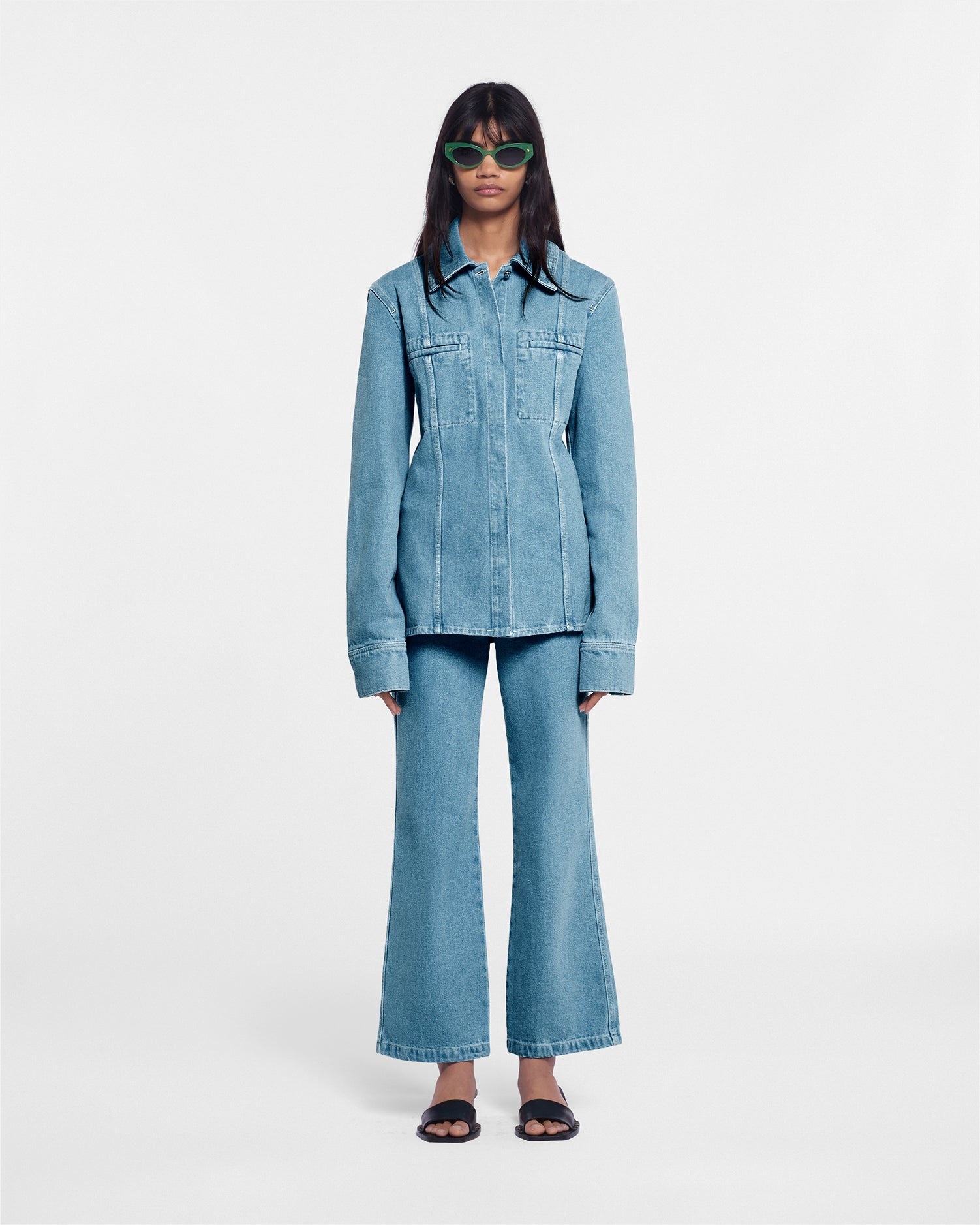 Zoey Cropped jeans Eco Light Wash