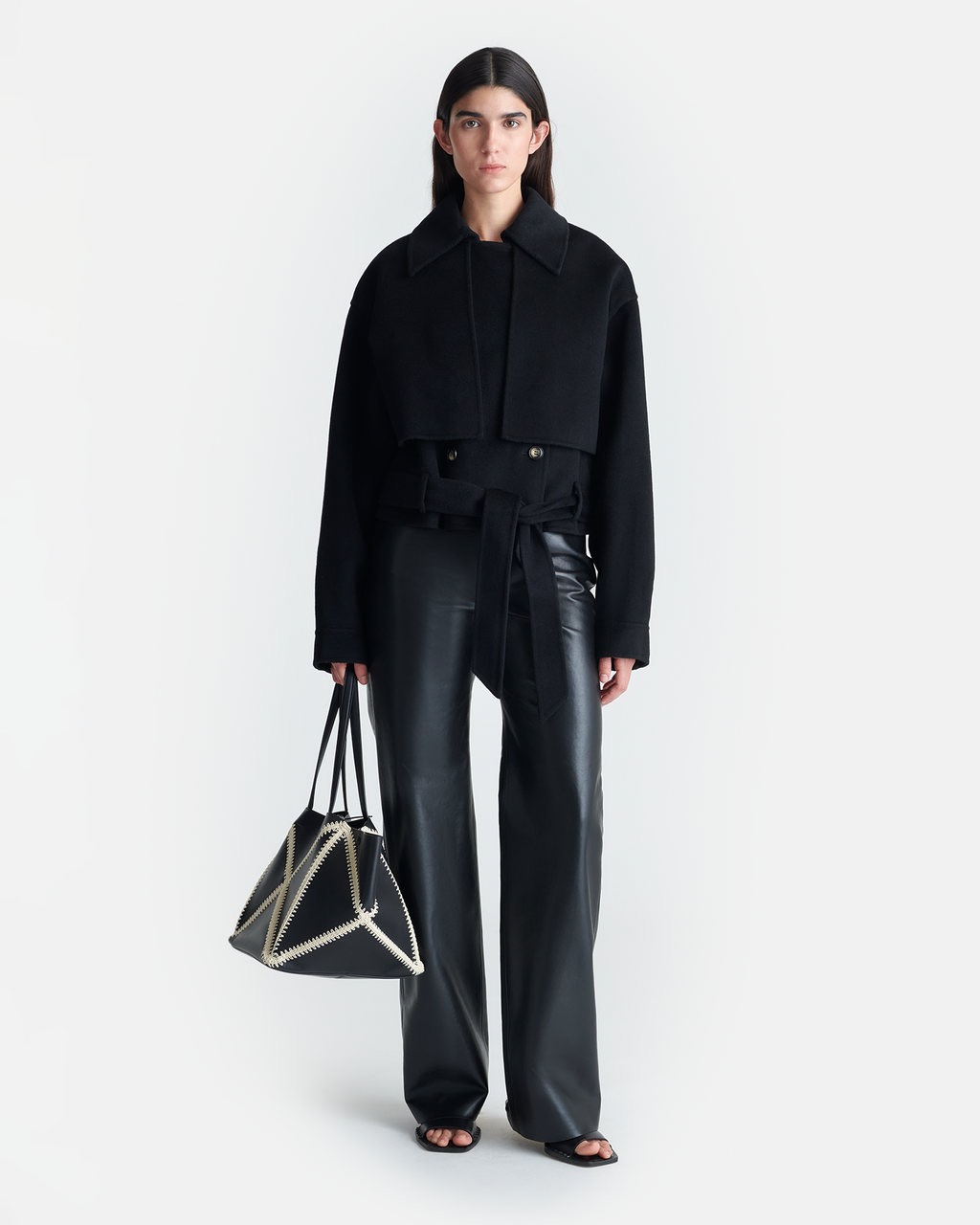 Satoyo - Wool And Silk-Blend Jacket - Black