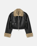 Jemma - Shearling jacket - Cornstalk/Black
