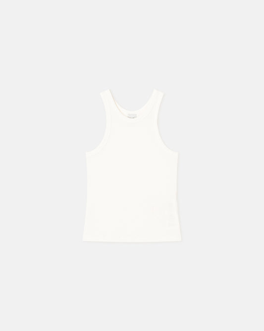 Herve - Ribbed-Jersey Tank Top - Off White