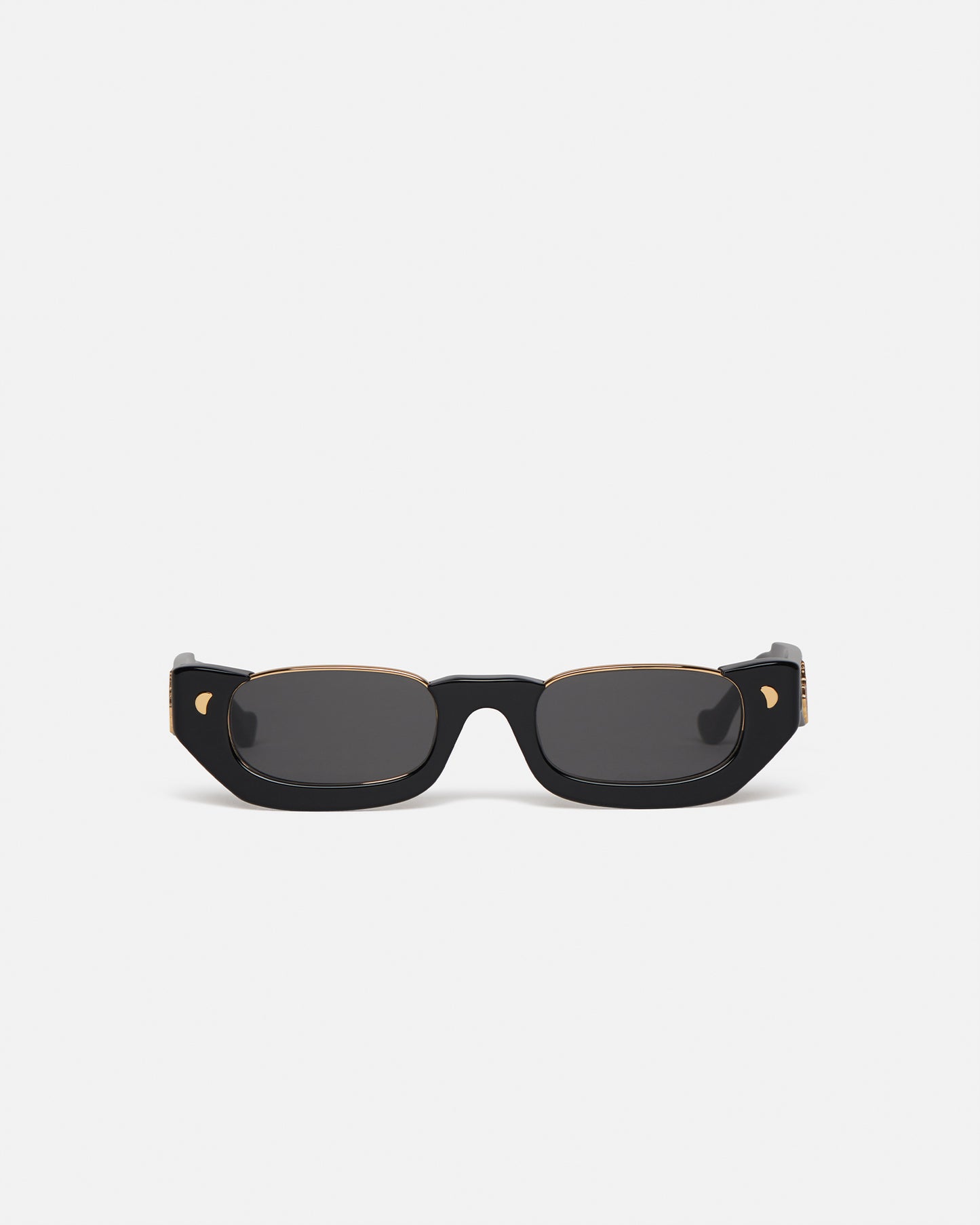 Zorea - Bio-Plastic Half-Moon Sunglasses - Black