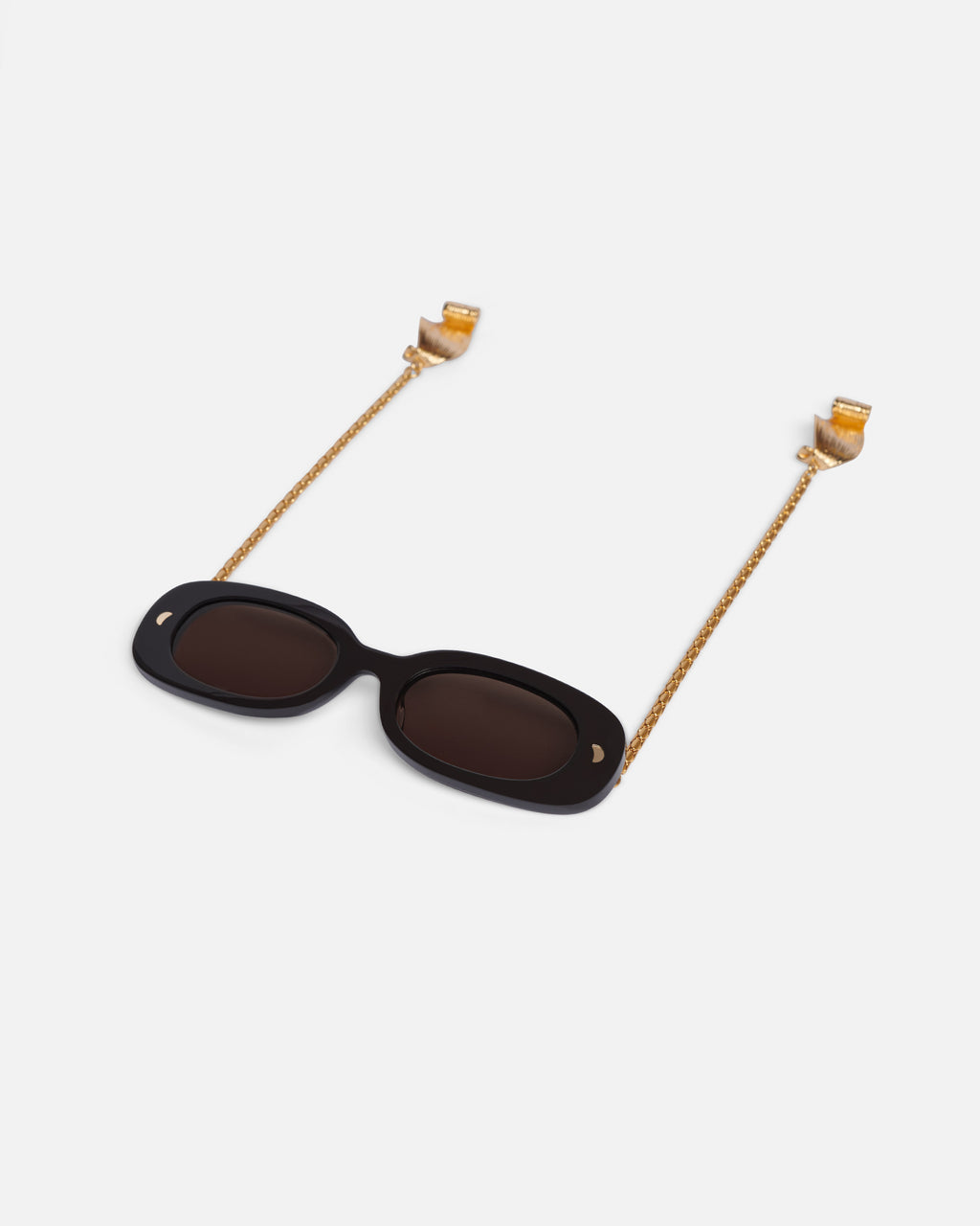 Aliza Charm - Bioplastic sunglasses - Off Black