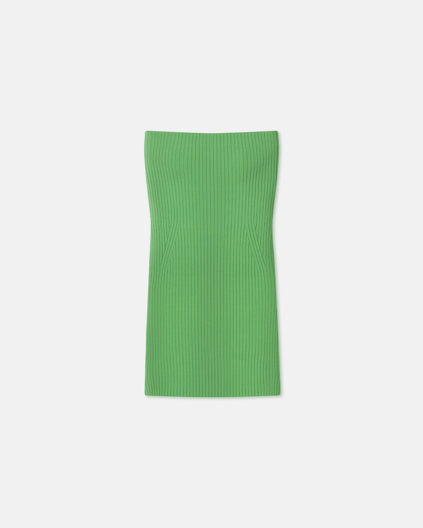 Brynn - Ribbed Sleeveless Top - Green