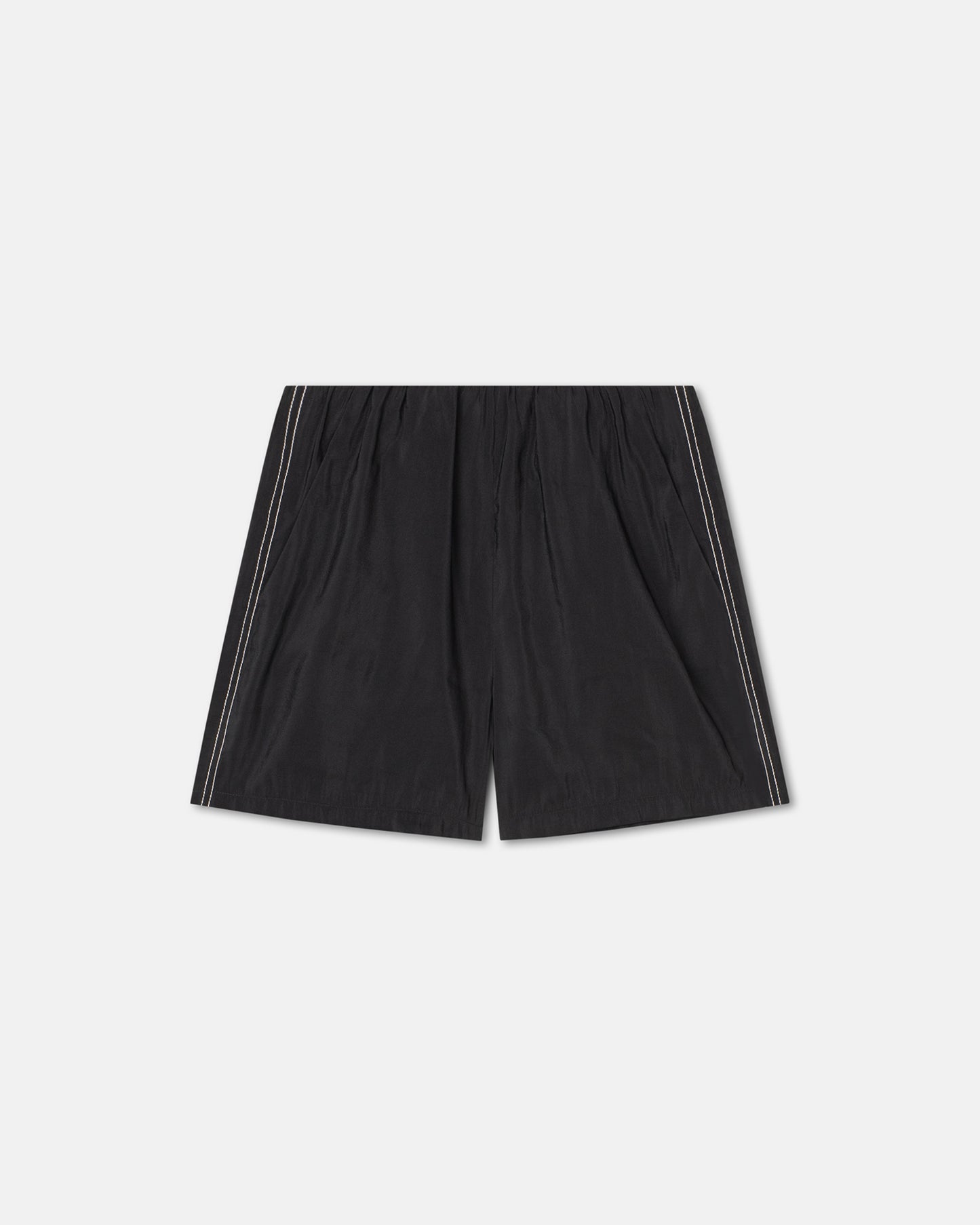 Masami - Glass Poplin Shorts - Black