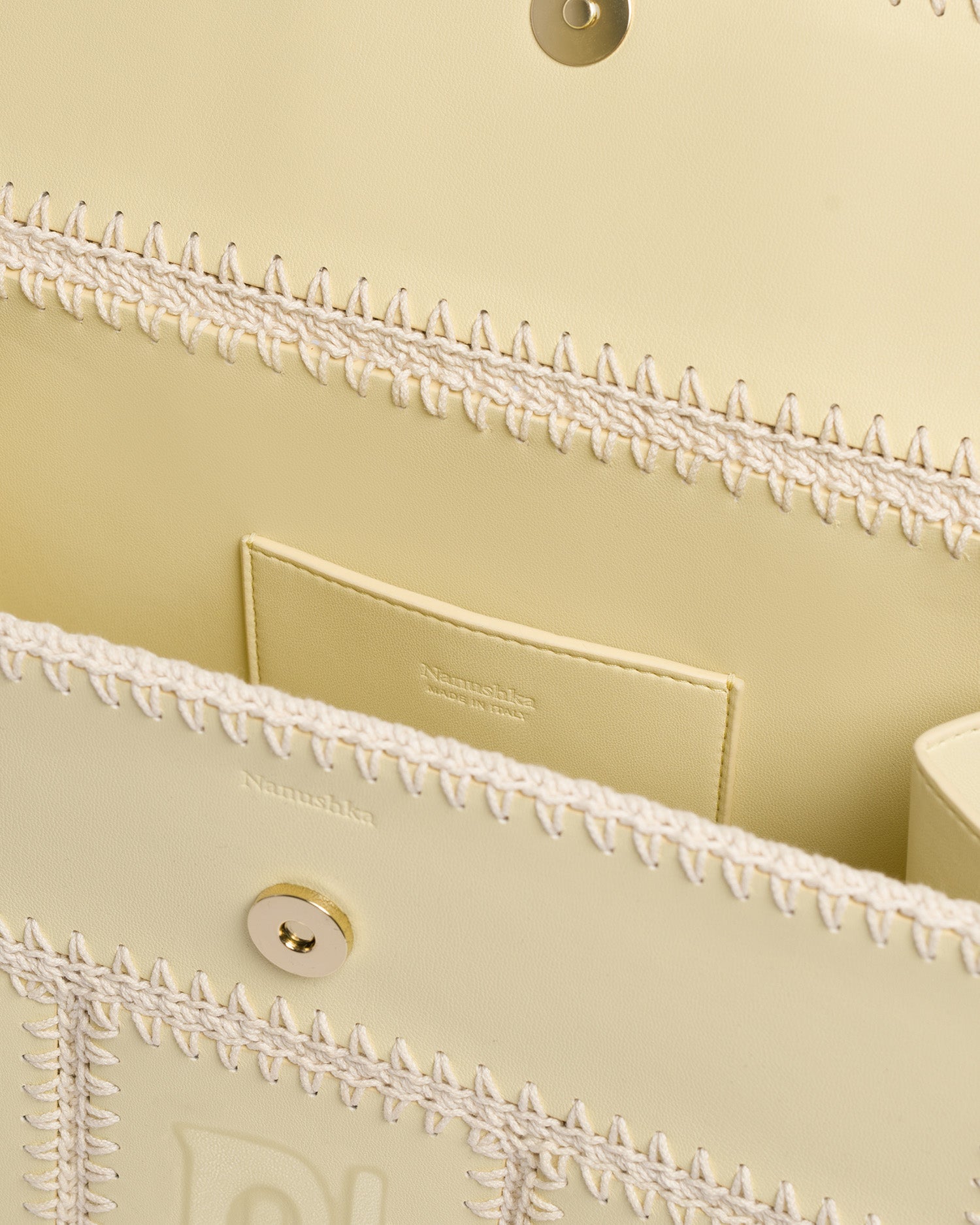 The SANDI Symbol - Top Handle Bag - Moonbeam