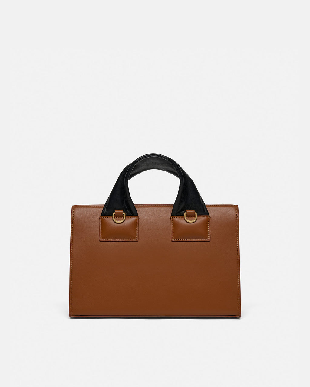 The SANDI Lock - Top handle bag - Tan