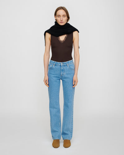 Gwen - Denim Jeans - Mid Blue