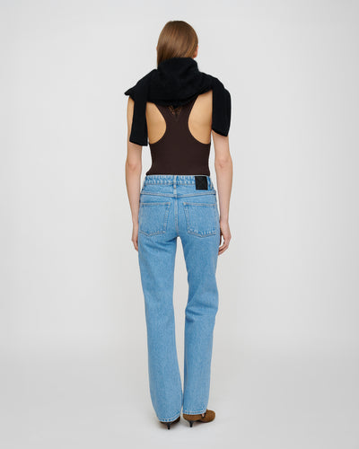 Gwen - Denim Jeans - Mid Blue