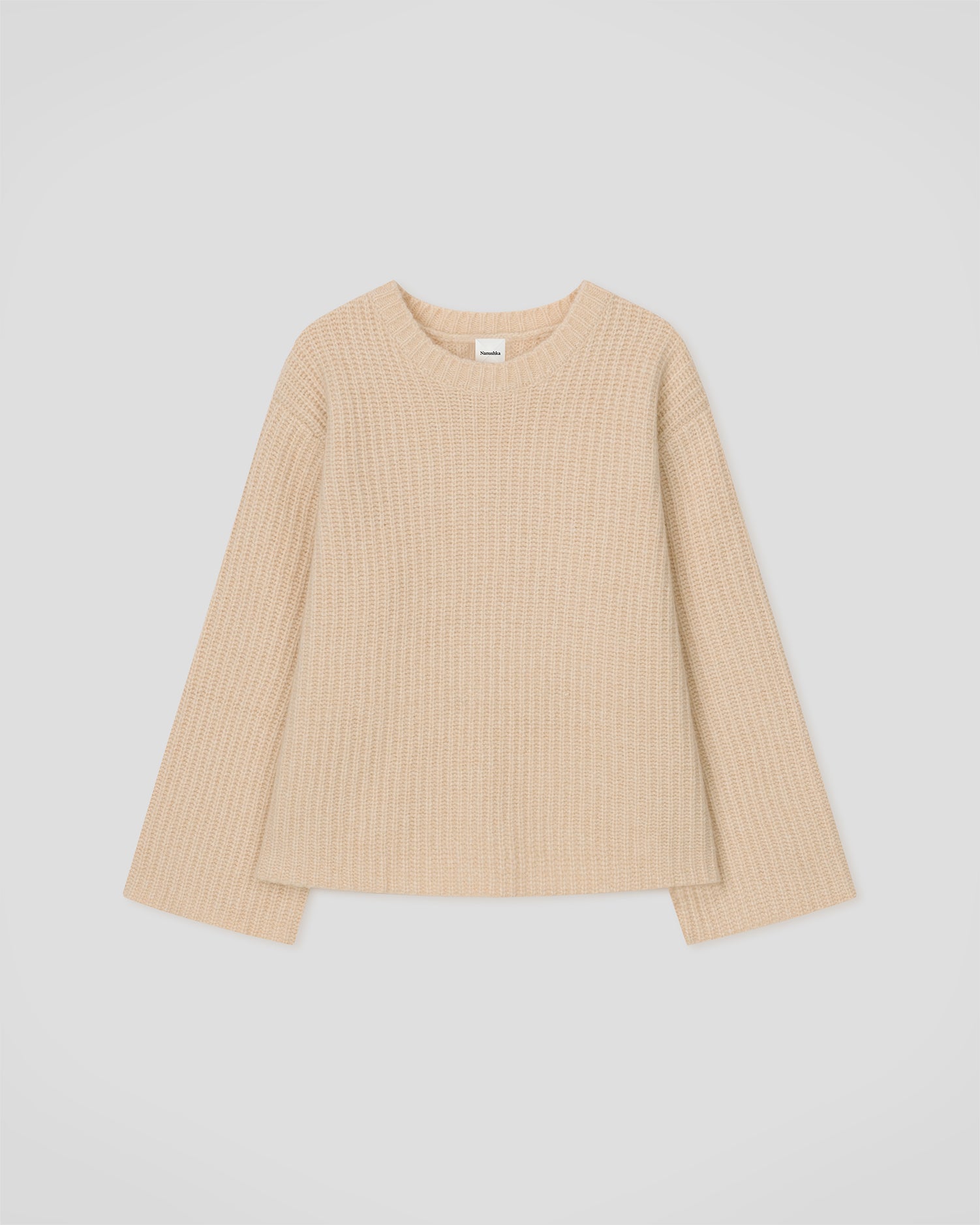 Maura - Merino Cashmere Sweater - Creme