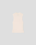 Jelani - Turtleneck vest - Creme