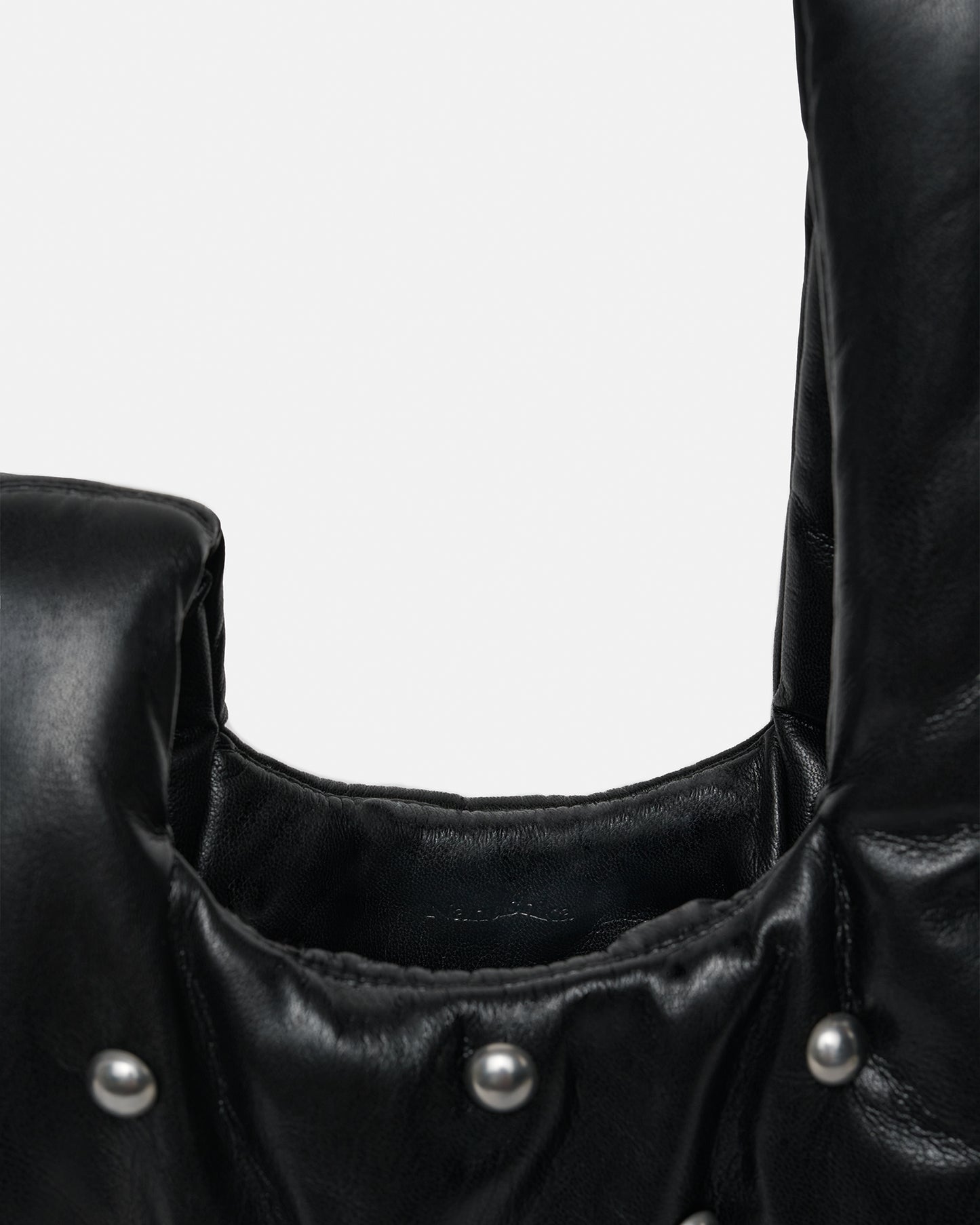 Jen Mini - Okobor/Studs Evening Bag - Black/Silver