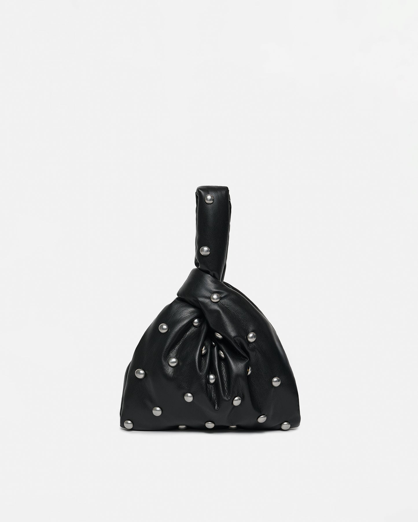 Jen Mini - Okobor/Studs Evening Bag - Black/Silver